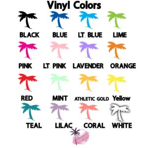 Vinyl Decal Colors